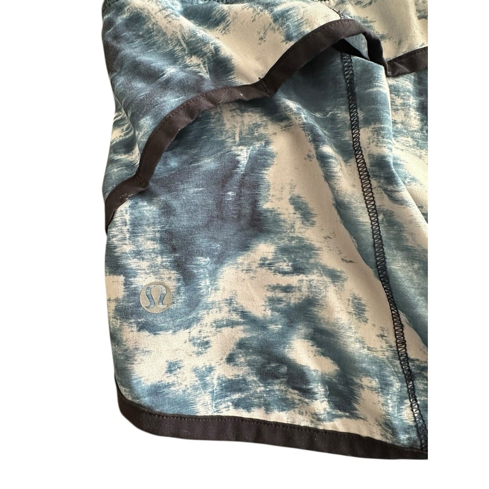 Lululemon Run 6 So Seaside Silver Fox Alberta Lake Naval Blue Speed Short GG13-4 - Picture 3 of 8